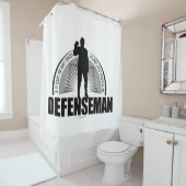 ホッケーディフェンスマン シャワーカーテン (インサイチュ)