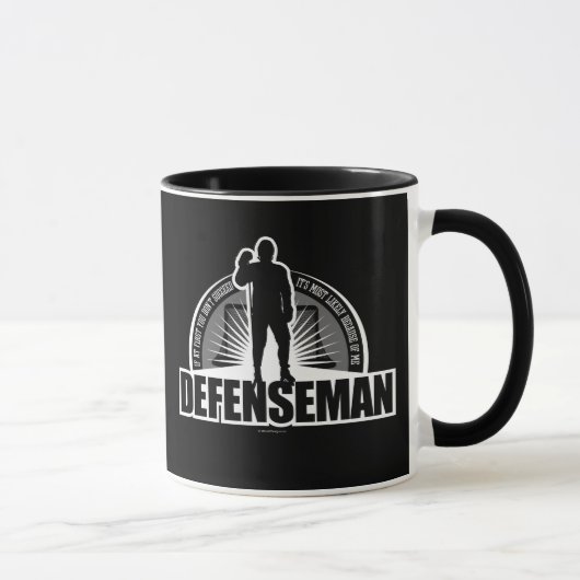 ホッケーディフェンセマンマグ マグカップ (右)