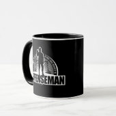 ホッケーディフェンセマンマグ マグカップ (正面左)