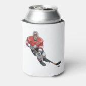 ホッケーデザインクーラーボックス 缶クーラー (缶裏面)