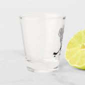 ホッケーデザインショットガラス ショットグラス (左)