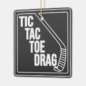 ホッケートードラッグ セラミックオーナメント (左)