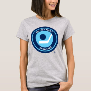 ホッケーナイトレトロ女子Tシャツ Tシャツ