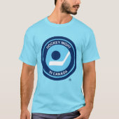 ホッケーナイトレトロ Tシャツ (正面)