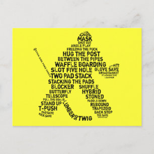 ホッケーネットミンダーポストカード ポストカード