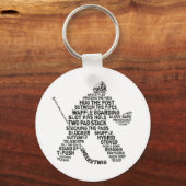 ホッケーネットミンダー キーホルダー (正面)