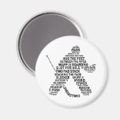 ホッケーネットミンダー マグネット (正面/裏面)