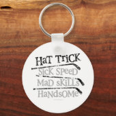 ホッケーハットトリック キーホルダー (正面)