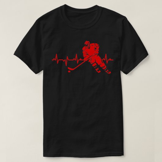 ホッケーハートビート Tシャツ (デザイン正面)