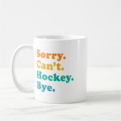 ホッケーバイフィールドホッケーホッケーホッケーホッケーホッケー39;t 遊Hockey コーヒーマグカップ (左)