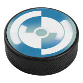 ホッケーパグ抽象芸術円形デザイン アイスホッケーパック (3/4)