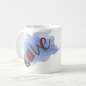 ホッケーパックのコーヒーマグ – ホッケー愛好家のためのギフト！ コーヒーマグカップ (正面左)