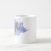 ホッケーパックのコーヒーマグ – ホッケー愛好家のためのギフト！ コーヒーマグカップ (中央)