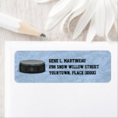 ホッケーパックのリンク差出人住所ラベル ラベル (インサイチュ)