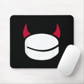 ホッケーパックの悪魔 マウスパッド (マウス)