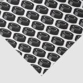 ホッケーパック柄プレーヤーゲームスポーツおもしろい 薄葉紙 (詳細)