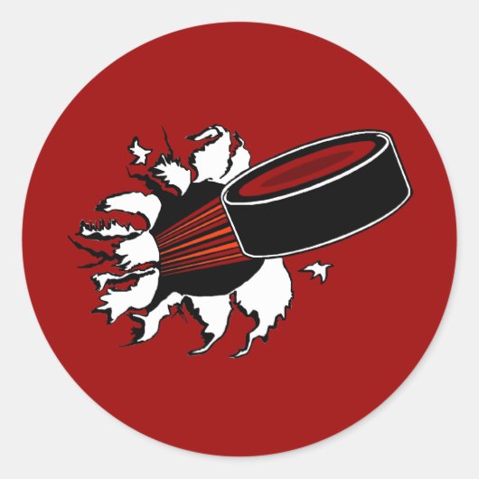 ホッケーパック ラウンドシール (正面)