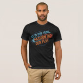 ホッケーパッション: アイスインナーブヴェインズ Tシャツ (正面フル)