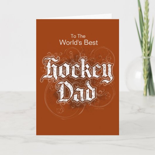 ホッケーパパ カード (正面)