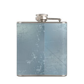 ホッケーパーソナライズされたプレーヤーアイスリンクチームアスリート フラスク (裏面)