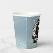 ホッケーパーソナライズされたプレーヤーアイスリンクチームアスリート 紙コップ (右)