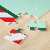 ホッケーパーソナライズされたホリデーギフトジグソーパズル ジグソーパズル (側面)