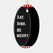 ホッケーパーソナライズされた収集可能セラミックオーナメント セラミックオーナメント (右)