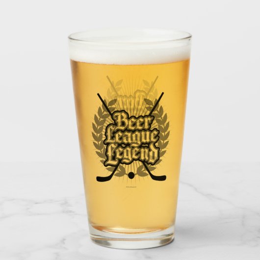 ホッケービールリーグ伝説 タンブラーグラス (ドリンク正面)