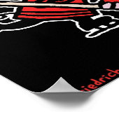 ホッケーピグを嵐で追い詰める ポスター (角)