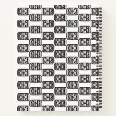 ホッケーピッチ ノートブック (裏面)