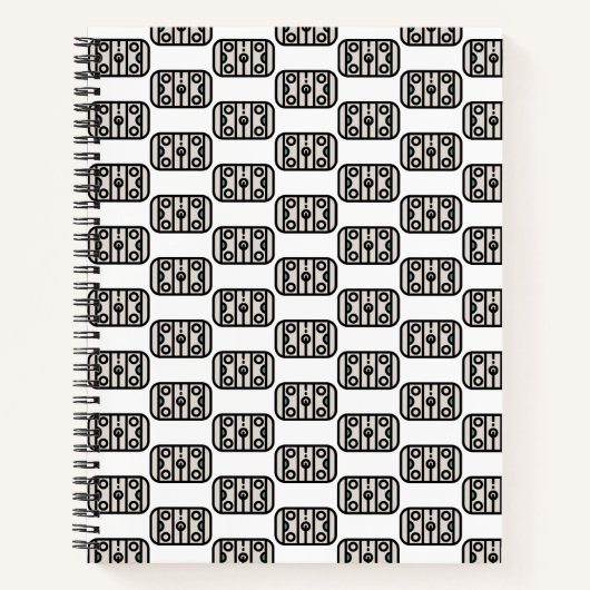 ホッケーピッチ ノートブック (正面)