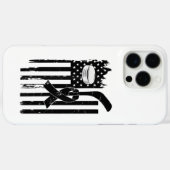 ホッケーピンクリボン乳がん啓発スポーツL Case-Mate iPhoneケース (裏面 (横))