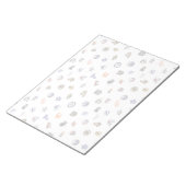 ホッケーファナティックホッケーチームのロゴウォーターマークパッド ノートパッド (アングル)