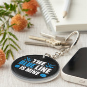 ホッケーブルーライン キーホルダー (正面右)