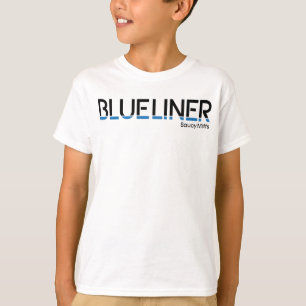 ホッケーブルーリナーディフェンスユースホッケー Tシャツ