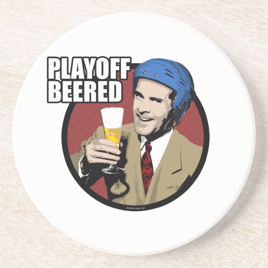 ホッケープレイオフが開始 コースター (正面)