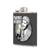 ホッケープレイオフが開始 フラスク (左)