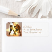 ホッケープレイヤーの宛名ラベル ラベル (インサイチュ)