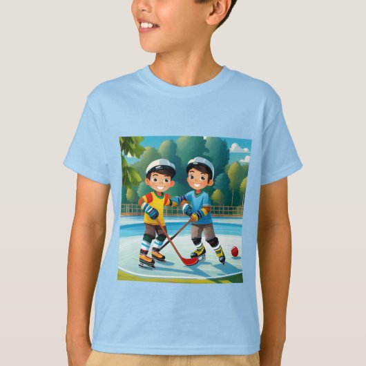 ホッケープレイヤーブラザーズ Tシャツ (正面)