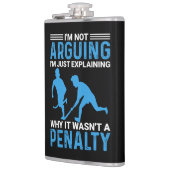 ホッケープレイヤーペナルティ フラスク (左)