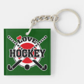 ホッケープレイヤー キーホルダー (裏面)