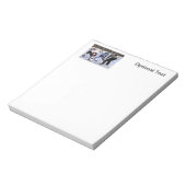 ホッケープレーヤーおよびレフェリー顔オフ ノートパッド (回転)