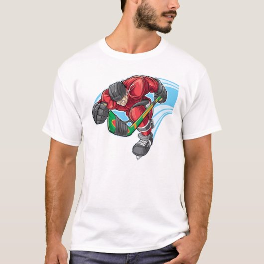 ホッケープレーヤーシャツ Tシャツ (正面)