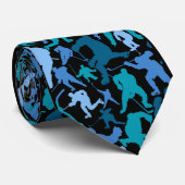 ホッケープレーヤーパターン ネクタイ (ロール)