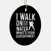 ホッケープレーヤーIウォークオンウォーター セラミックオーナメント (右)