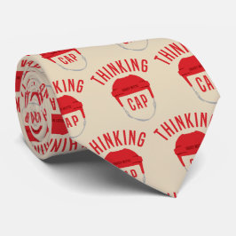 ホッケーヘルメッ考えトキャップ ネクタイ