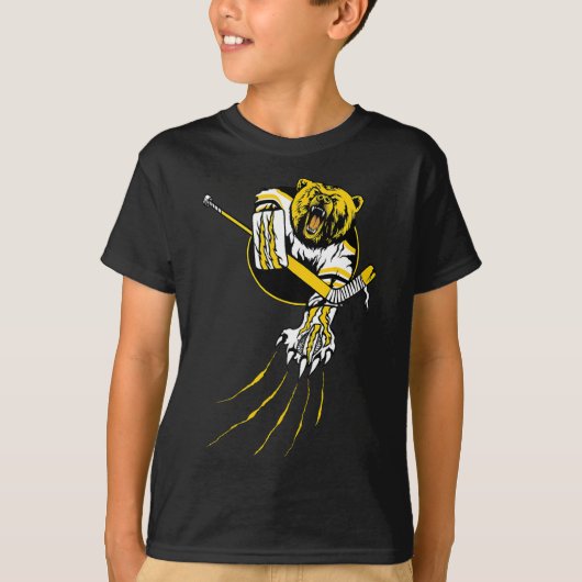 ホッケーベアグリズリーグーリー Tシャツ (正面)