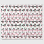 ホッケーベビーフューチャーホッケースターレッドホッケースティック ラッピングペーパー (フラット)