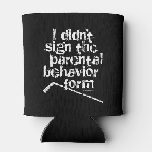 ホッケーペアレンタルビヘイビア型枠クーラーボックス 缶クーラー (裏面)