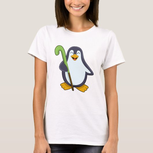 ホッケーペンギンこうもり Tシャツ (正面)